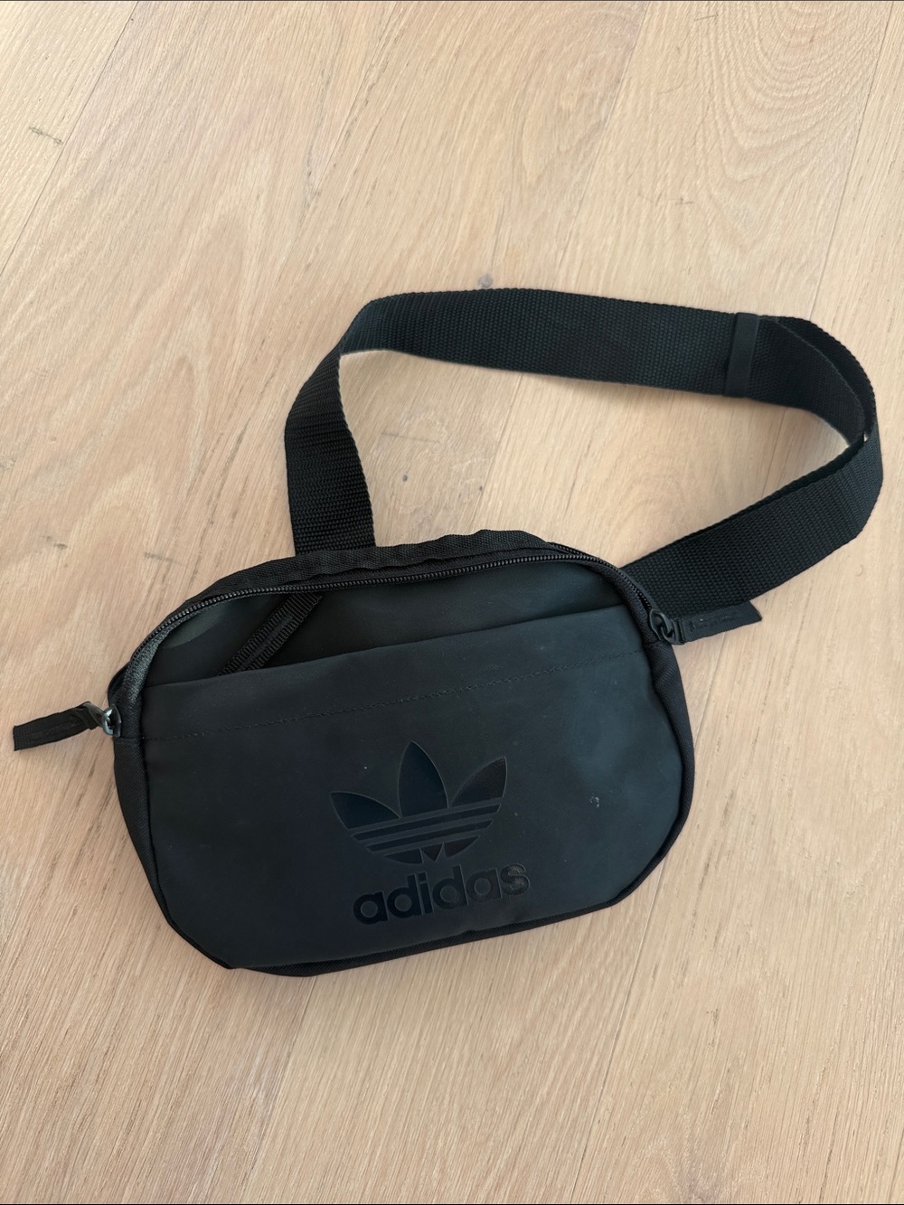 adidas Black Trefoil Waist Pack